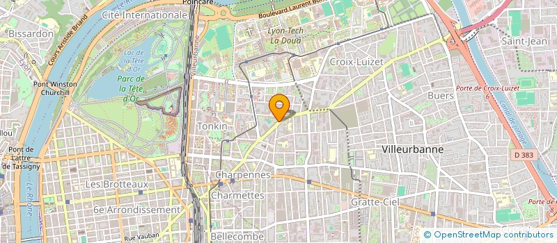 localisation de l'entreprise MONSIEUR ISMAIL M HAMEDI  VILLEURBANNE