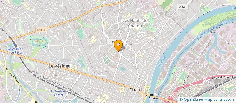 localisation de l'entreprise MONSIEUR ISMAIL MALSERVET  CHATOU