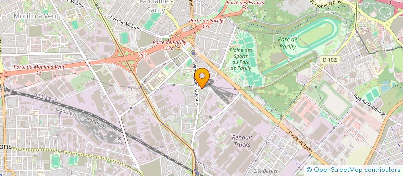 localisation de l'entreprise MONSIEUR ISMAIL MECHI  VENISSIEUX