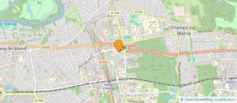 localisation de l'entreprise MONSIEUR ISMAIL MEZRARE à CHAMPS-SUR-MARNE