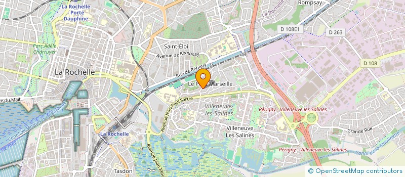 localisation de l'entreprise MONSIEUR ISMAIL MOHAMMED ISHAQ  LA ROCHELLE