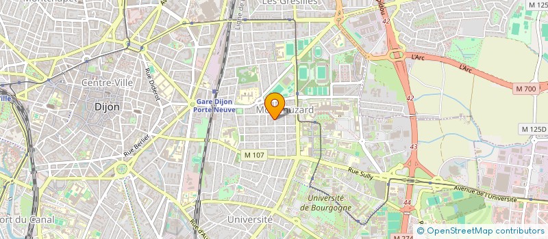 localisation de l'entreprise MONSIEUR ISMAIL MOURTADA à DIJON