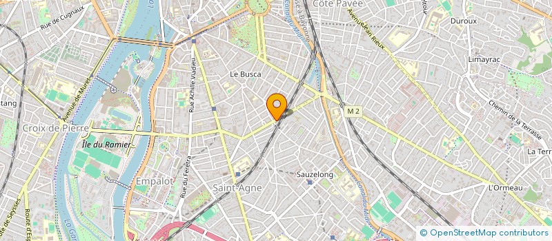 localisation de l'entreprise MONSIEUR ISMAIL MYAH  TOULOUSE