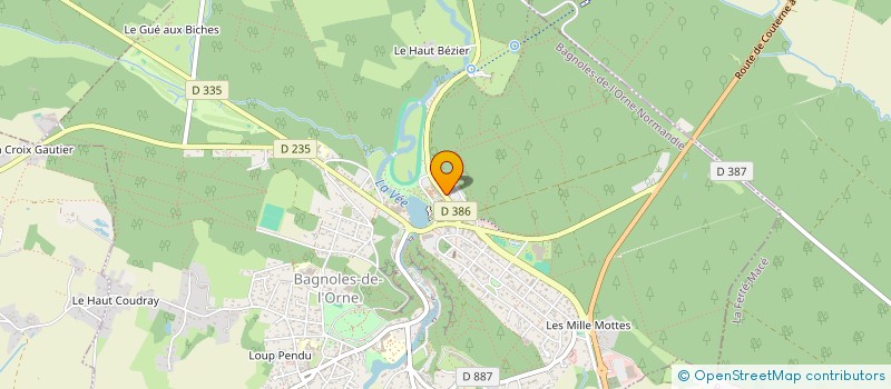 localisation de l'entreprise MONSIEUR ISMAIL OUADADOUCH à BAGNOLES-DE-L'ORNE-NORMANDIE