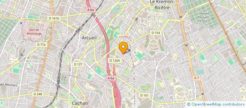 localisation de l'entreprise MONSIEUR ISMAIL OUIZBOUBEN  LE KREMLIN-BICETRE