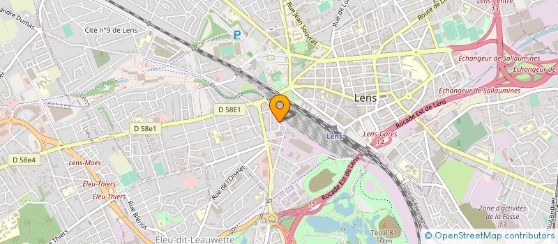 localisation de l'entreprise MONSIEUR ISMAIL OULHAJ  THIAIS