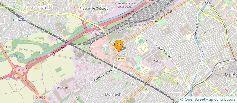 localisation de l'entreprise MONSIEUR ISMAIL PORSUKLU  WITTELSHEIM