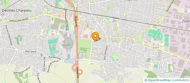 localisation de l'entreprise MONSIEUR ISMAIL RADAOUI  MEYZIEU