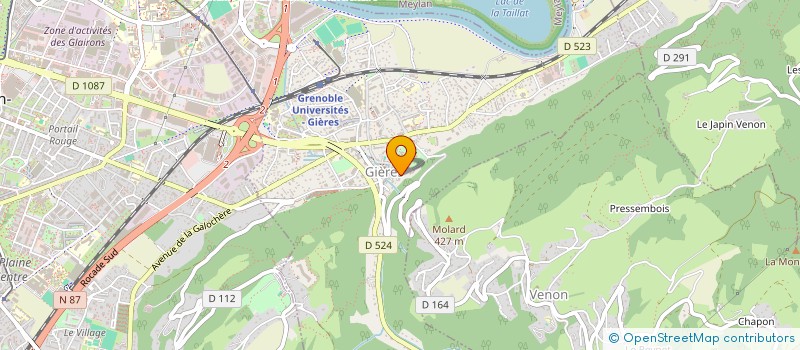 localisation de l'entreprise MONSIEUR ISMAIL RAHAOUI  GIERES