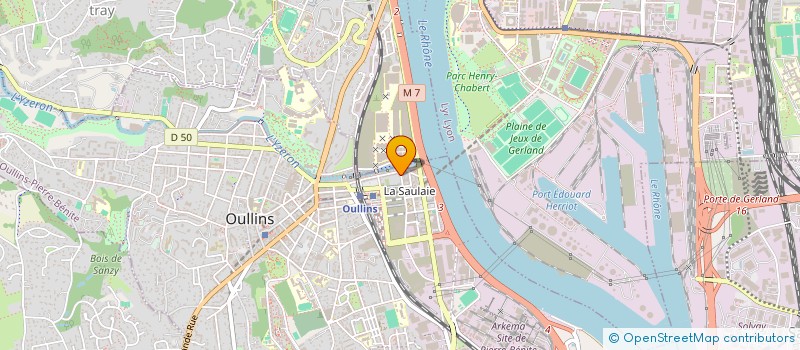 localisation de l'entreprise MONSIEUR ISMAIL RAHLI  OULLINS-PIERRE-BENITE