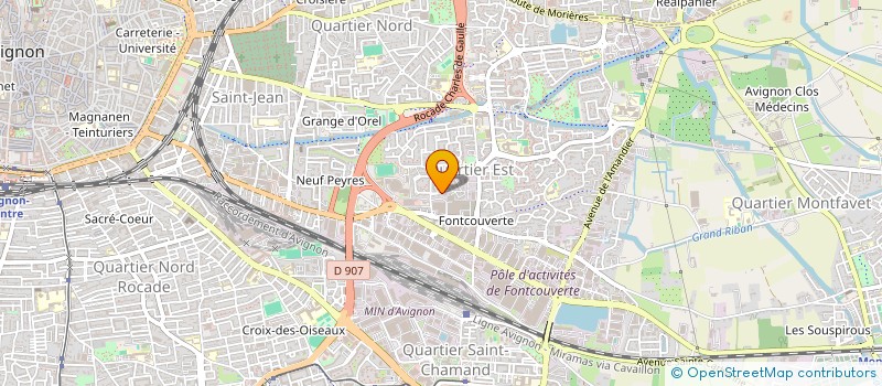 localisation de l'entreprise MONSIEUR ISMAIL RAHMOUNI  AVIGNON