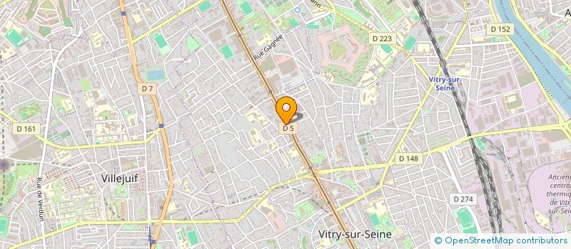 localisation de l'entreprise MONSIEUR ISMAIL RASEL  VITRY-SUR-SEINE