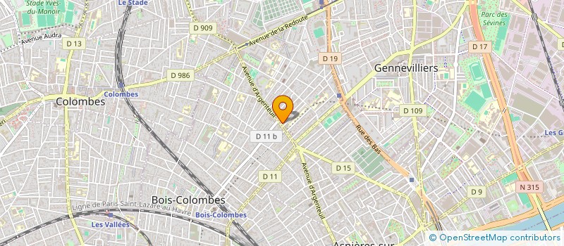 localisation de l'entreprise MONSIEUR ISMAIL ROQAICHAOUI  ASNIERES-SUR-SEINE