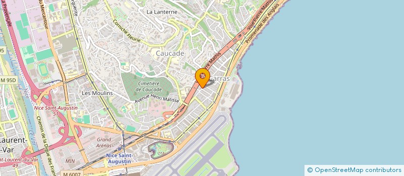 localisation de l'entreprise MONSIEUR ISMAIL SAAFI à NICE