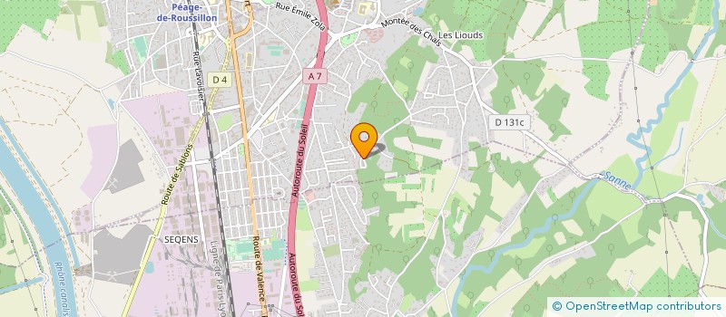 localisation de l'entreprise MONSIEUR ISMAIL SAGLAM à ROUSSILLON