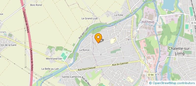 localisation de l'entreprise MONSIEUR ISMAIL SAHIN  CHALETTE-SUR-LOING