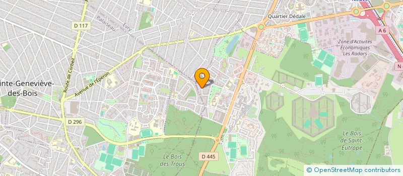 localisation de l'entreprise MONSIEUR ISMAIL SARR  FLEURY-MEROGIS