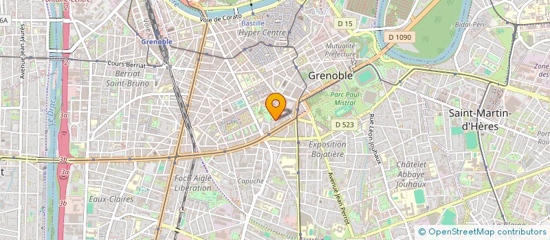 localisation de l'entreprise MONSIEUR ISMAIL SERIDI  GRENOBLE