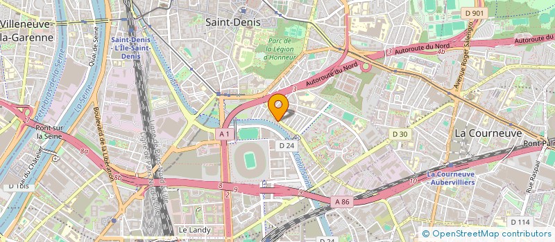 localisation de l'entreprise MONSIEUR ISMAIL SLAMANI  SAINT-DENIS