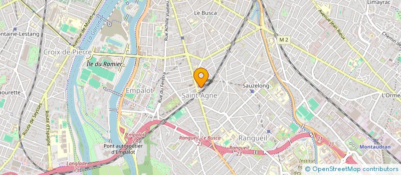 localisation de l'entreprise MONSIEUR ISMAIL SLAMANI  TOULOUSE