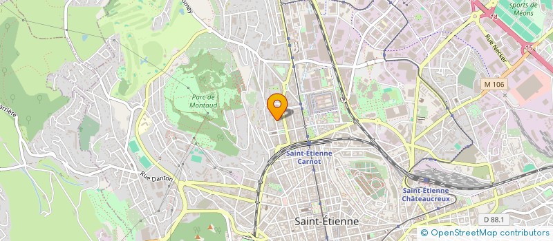 localisation de l'entreprise MONSIEUR ISMAIL SORAN à SAINT-ETIENNE
