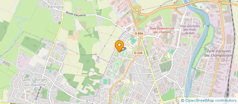 localisation de l'entreprise MONSIEUR ISMAIL TAHIRI à AUXERRE