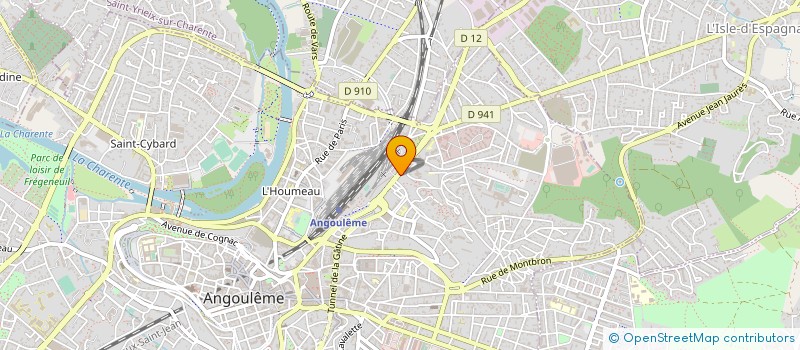 localisation de l'entreprise MONSIEUR ISMAIL TIKOUK à ANGOULEME