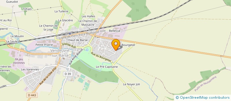 localisation de l'entreprise MONSIEUR ISMAIL YALDIRAN  VENDEUVRE-SUR-BARSE