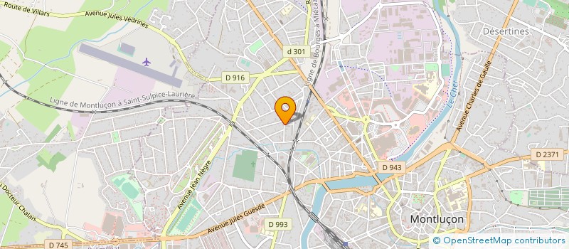 localisation de l'entreprise MONSIEUR ISMAIL YASAR  MONTLUCON