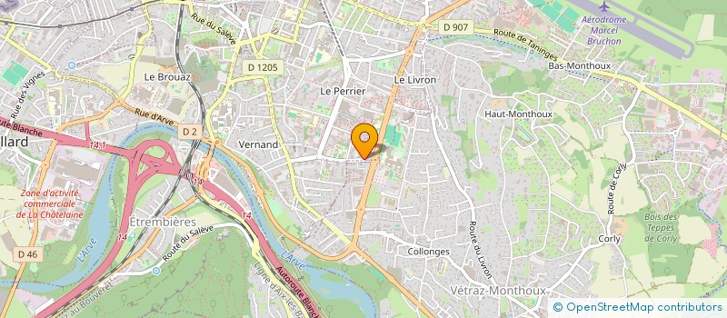 localisation de l'entreprise MONSIEUR ISMAIL YILMAZ  ANNEMASSE