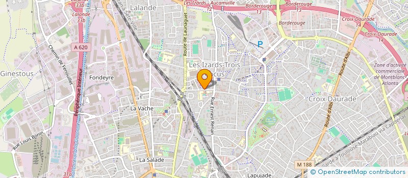 localisation de l'entreprise MONSIEUR ISMAIL ZEGAF FELLAH  TOULOUSE