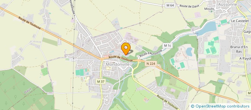 localisation de l'entreprise MONSIEUR ISMAIL ZERARI  MONDONVILLE