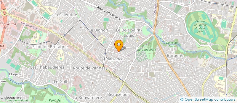 localisation de l'entreprise MONSIEUR ISMAILA BOURAHIM à ORVAULT