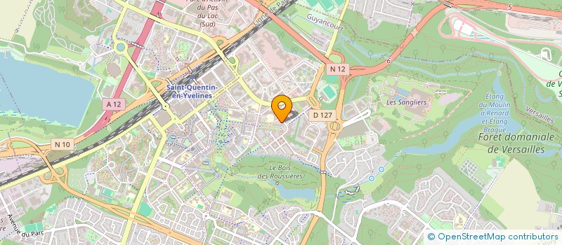 localisation de l'entreprise MONSIEUR ISMAILA CAMARA  GUYANCOURT