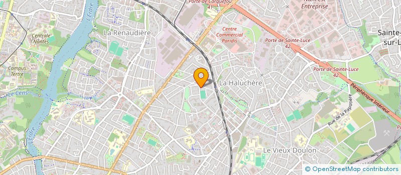 localisation de l'entreprise MONSIEUR ISMAILA CISSE  NANTES
