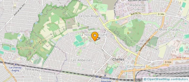 localisation de l'entreprise MONSIEUR ISMAILA DIAKITE à CHELLES