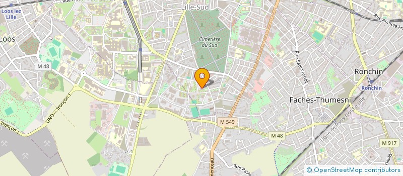 localisation de l'entreprise MONSIEUR ISMAILA DIALLO à LILLE