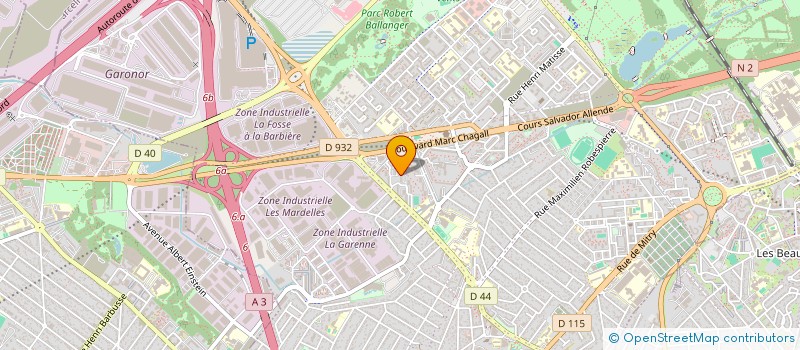 localisation de l'entreprise MONSIEUR ISMAILA DOUCOURE à AULNAY SOUS BOIS