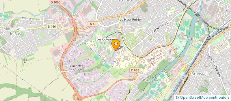 localisation de l'entreprise MONSIEUR ISMAILA GOUNDIAM  MULHOUSE