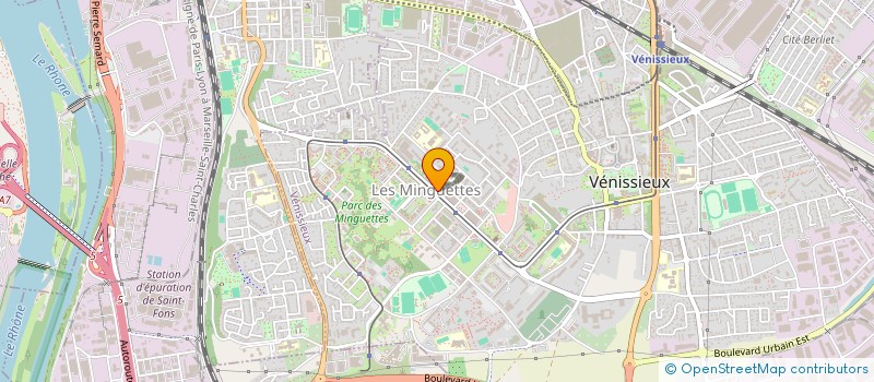 localisation de l'entreprise MONSIEUR ISMAIN KHALDOUN  VENISSIEUX