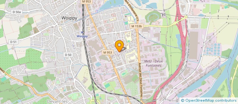 localisation de l'entreprise MONSIEUR ISMAR BEKTIC  WOIPPY