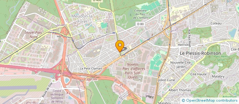 localisation de l'entreprise MONSIEUR ISMAT EDDINE BEN MOUSSA à CLAMART
