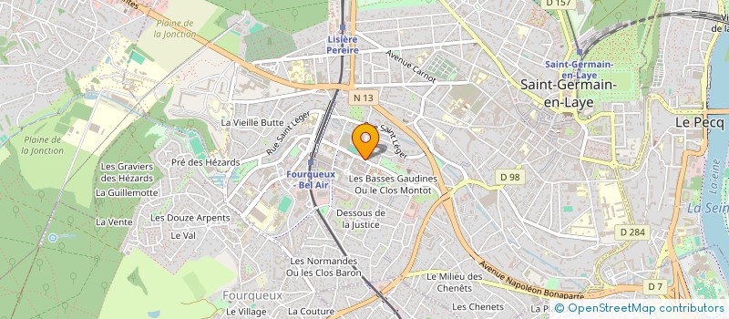 localisation de l'entreprise MONSIEUR ISMAT SHAFAIE  SAINT-GERMAIN-EN-LAYE