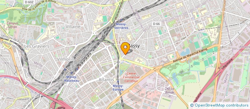 localisation de l'entreprise MONSIEUR ISMATULLAH ABDOL RAHIMZAI  CHILLY-MAZARIN