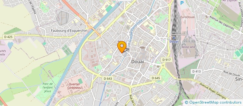 localisation de l'entreprise MONSIEUR ISMATULLAH WISSAL  DOUAI