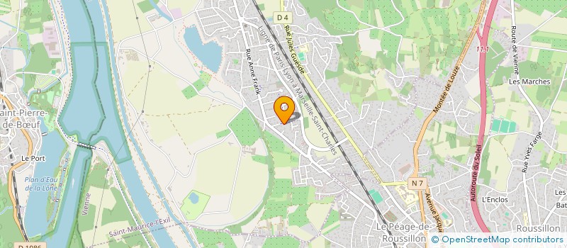 localisation de l'entreprise MONSIEUR ISMAYIL BASKAL  SALAISE-SUR-SANNE