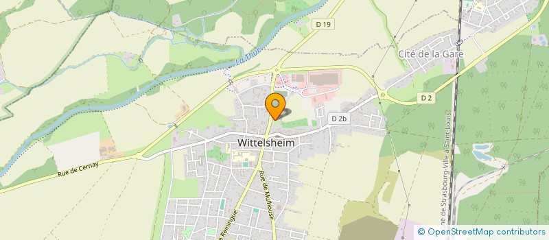 localisation de l'entreprise MONSIEUR ISMAYIL GUMUSSOY  WITTELSHEIM