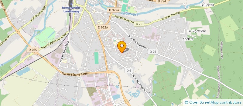 localisation de l'entreprise MONSIEUR ISMET BEDER  ROMORANTIN-LANTHENAY