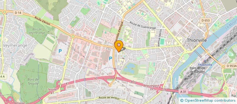 localisation de l'entreprise MONSIEUR ISMET BOROVCI  THIONVILLE