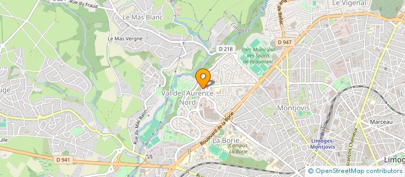 localisation de l'entreprise MONSIEUR ISMET DJEMAILJI à LIMOGES